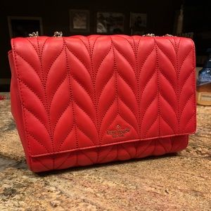 Red Quilted Kate Spade
